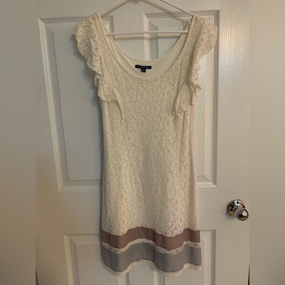Off white lace dress